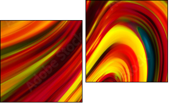 Abstraction - Two-piece canvas print, Diptych