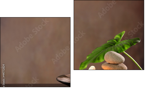 Spa still life - Two-piece canvas print, Diptych