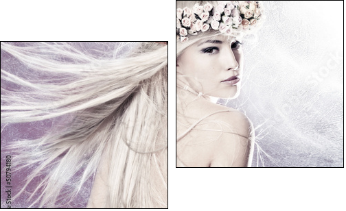 fairy - Two-piece canvas print, Diptych