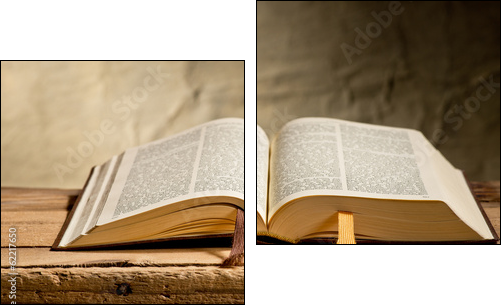 Bible - Two-piece canvas print, Diptych