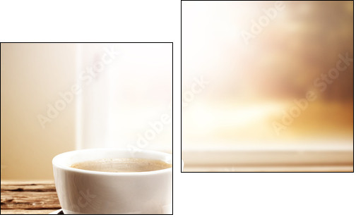cafe - Two-piece canvas print, Diptych