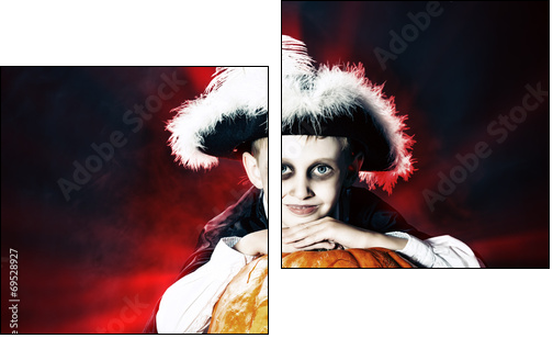 ghost boy - Two-piece canvas print, Diptych