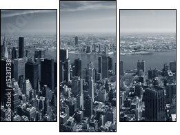 New York panorama - Three-piece canvas print, Triptych