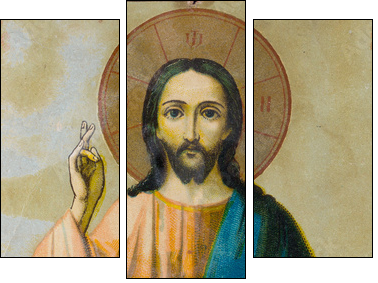 Icon - Three-piece canvas print, Triptych
