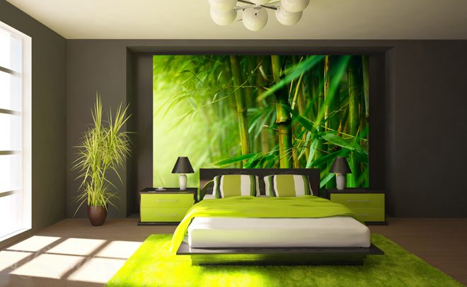 A-juicy-green-color-of-the-bamboo-tree-bedroom-wallpapers-demur