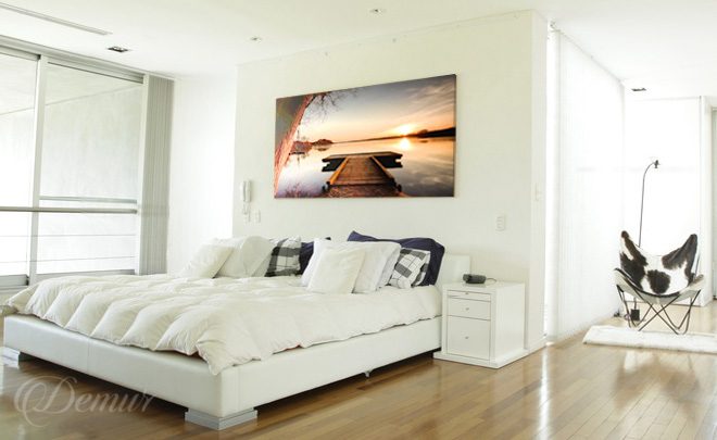 On-the-lake-surface-bedroom-serenity-bedroom-canvas-prints-demur