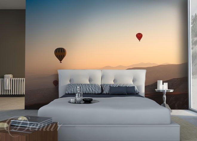 Flying-in-a-balloon-bedroom-wallpapers-demur
