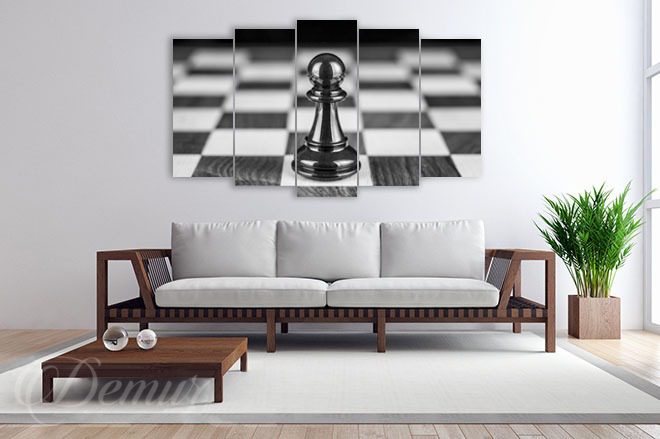 Checkmate-black-and-white-canvas-prints-demur