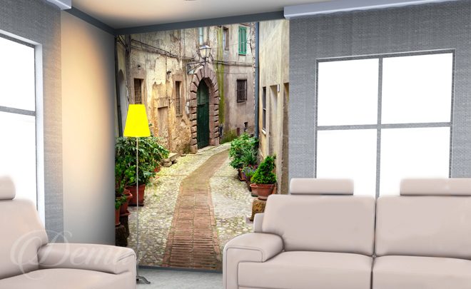 The-charm-of-alleys-wall-mural-alleys-wall-murals-demur-alley-wallpapers-demur