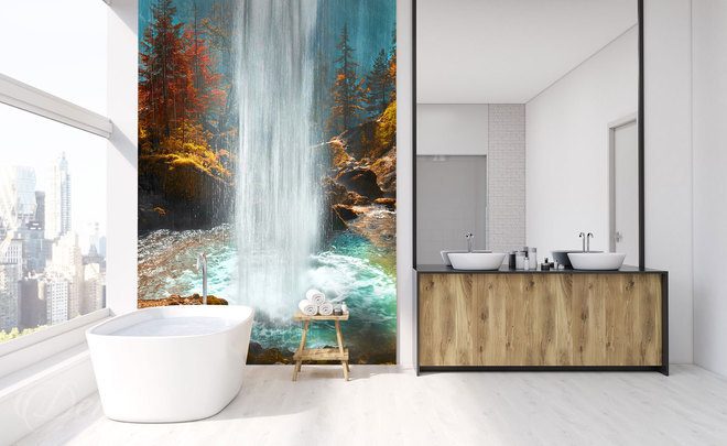 A-waterfall-out-of-the-great-waters-bathroom-wallpapers-demur
